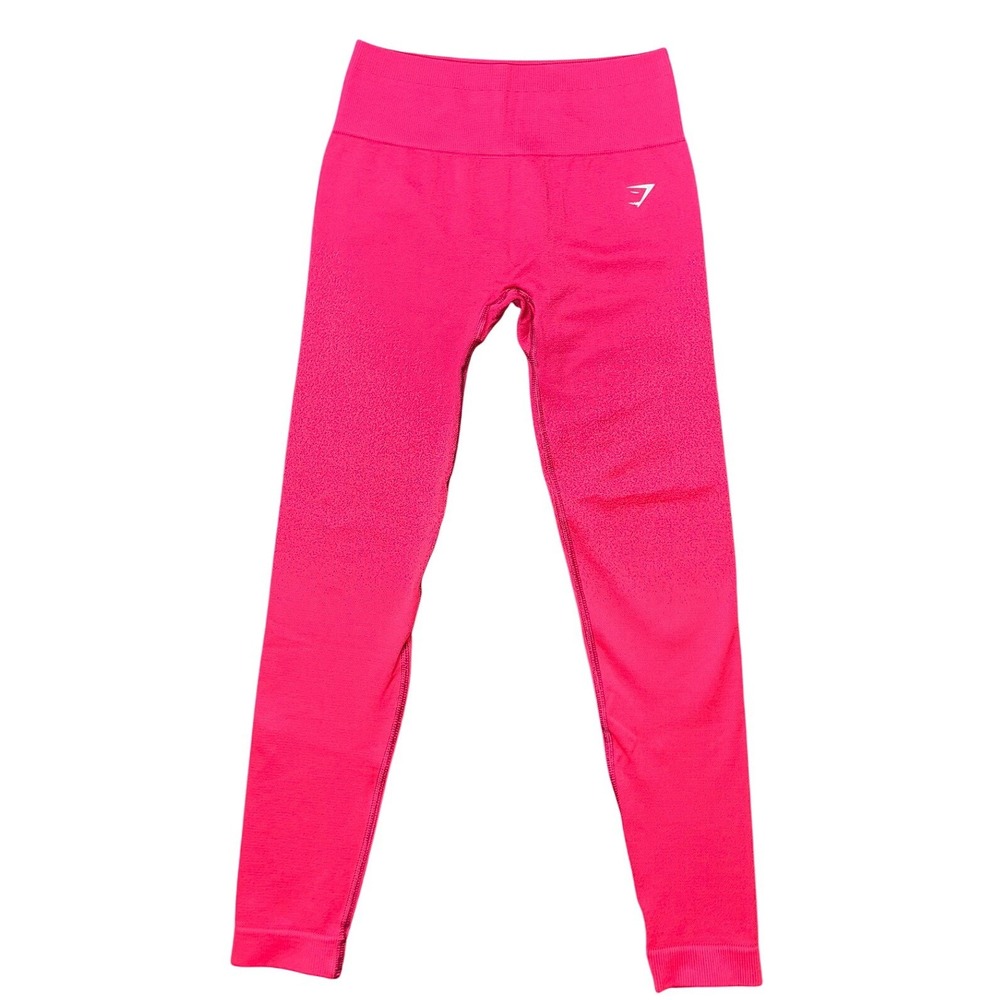 Gymshark Vital Seamless Leggings Pink Marl High Waisted Activewear Tights